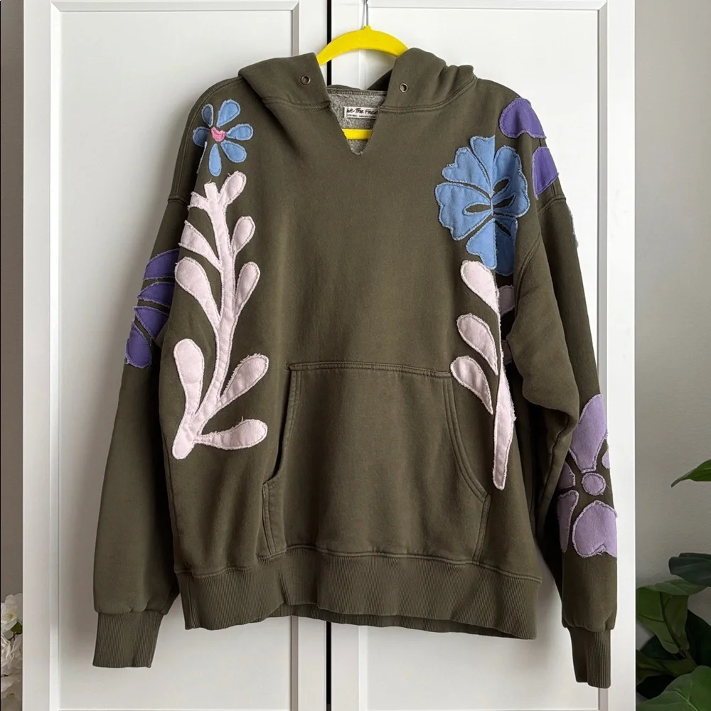 Free People It’s a Vibe Flowers Hoodie, XS - Picture 4 of 8